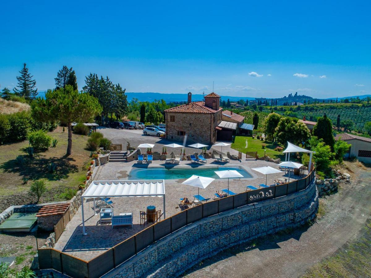 Casa Vacanza Le Case Сан-Джиминьяно Экстерьер фото